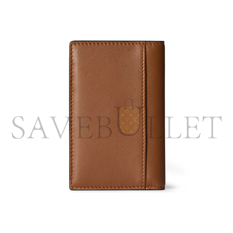 GUCCI GG EMBLEM BI-FOLD EMBOSSED CARD CASE 818953 (15*12cm)